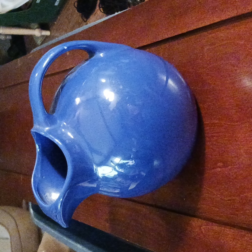 Vintage royal blue Hall Pitcher